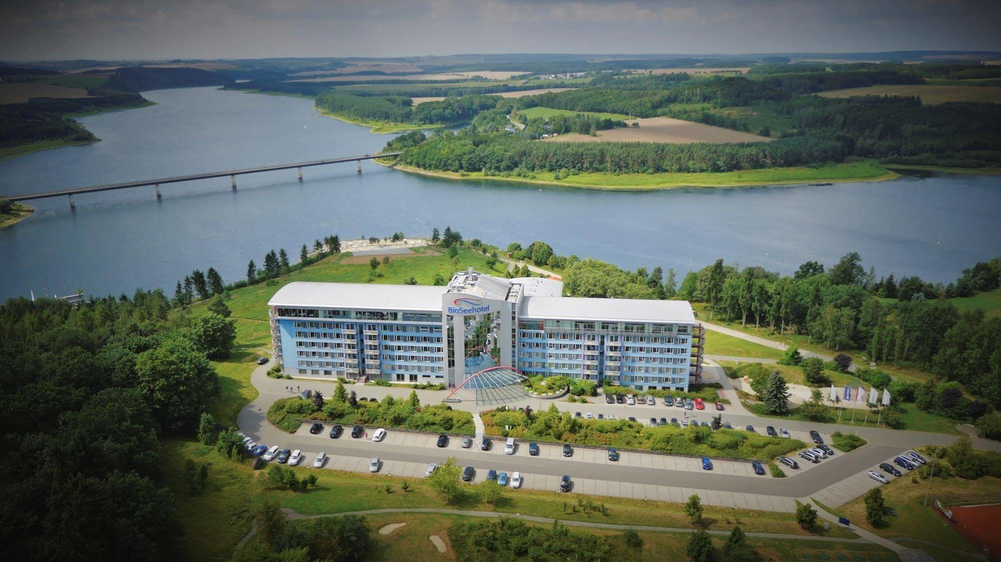 Bio-Seehotel Zeulenroda Zeulenroda-Triebes Exterior foto